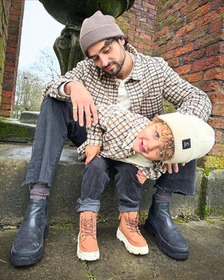 Brown Checked Overshirts