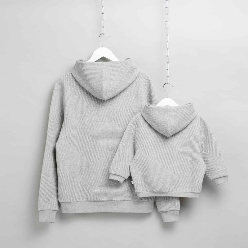 Quilted Hoodies Back