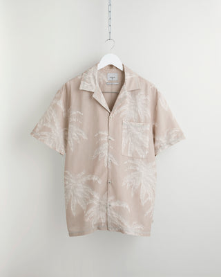 Palm Shadow Linen Shirt - MAN Size