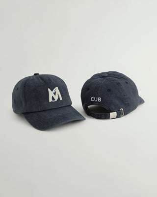 MAN + CUB Washed Caps - Navy
