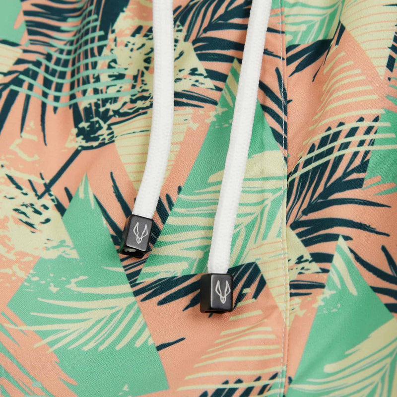 Pastel Palm Swim Shorts