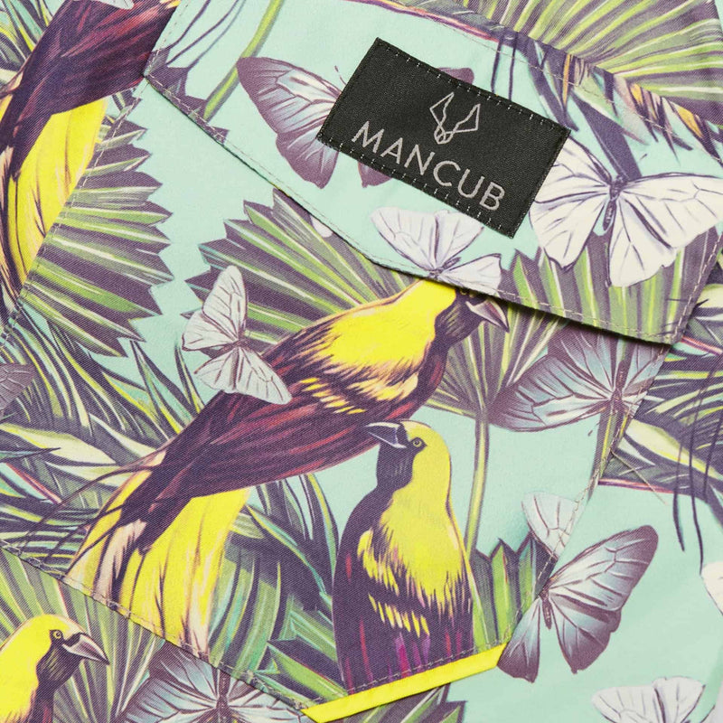 'Birds Of A Feather' Swim Shorts