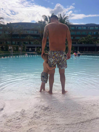 'Birds Of A Feather' Swim Shorts