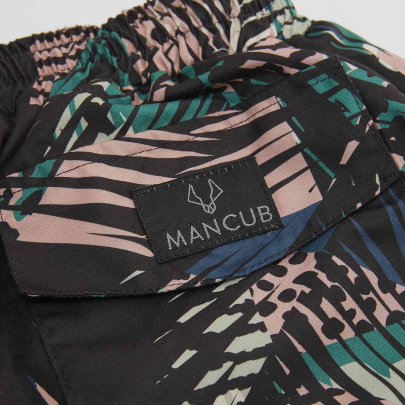 Animal Palm Swim Shorts