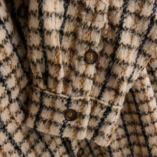 Brown Checked Overshirts