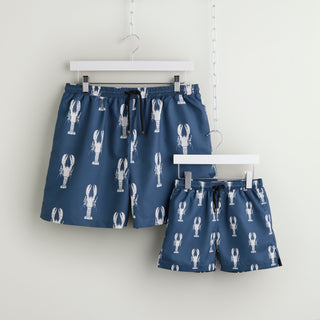 Ocean Blue Lobster Swim Shorts