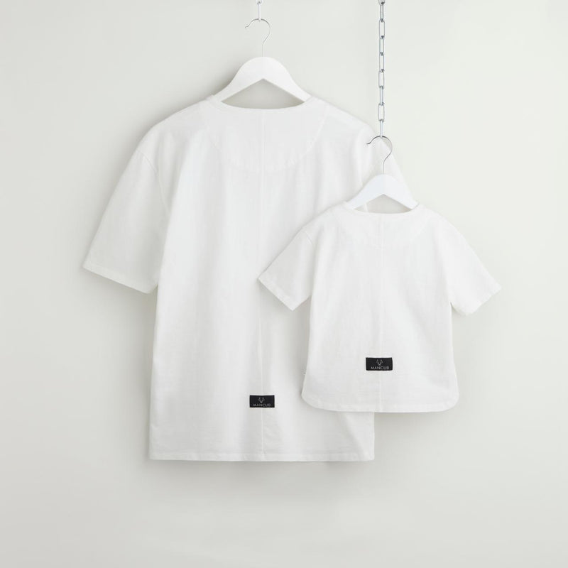 The Henley Duo - Ecru T-shirts