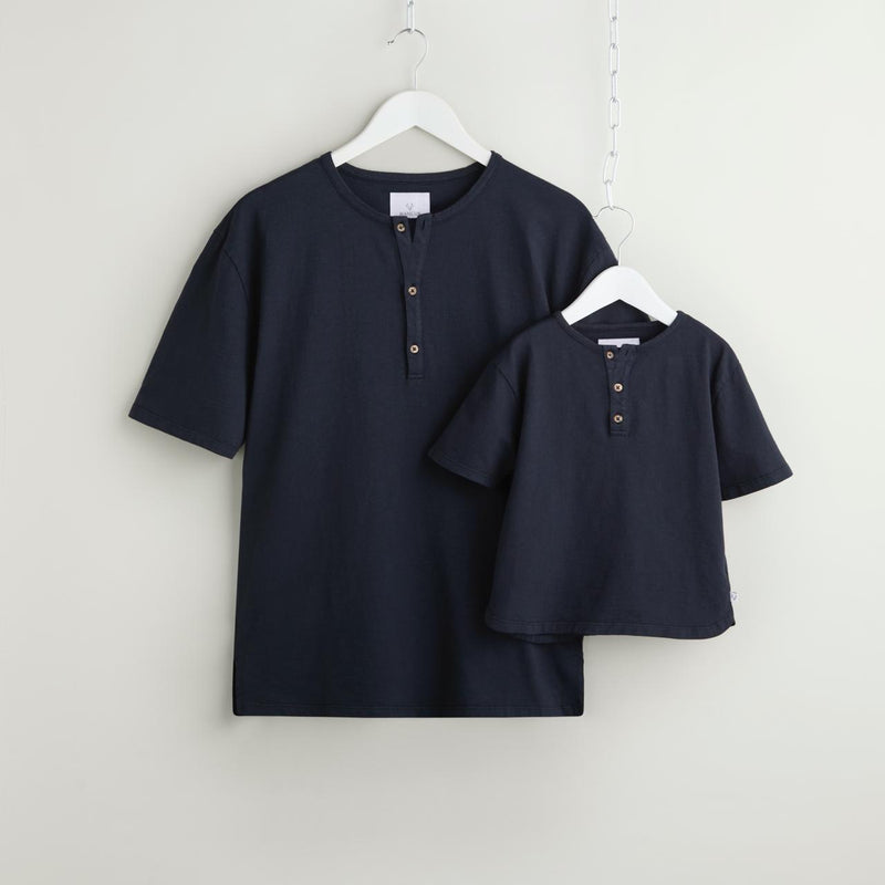 The Henley Duo - Dark Navy T-shirts