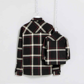 Dark Checked Flannel Overshirts (only Cub sizes left)