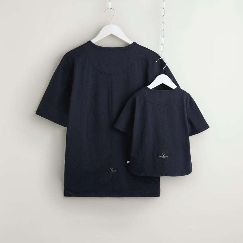 The Henley Duo - Dark Navy T-shirts