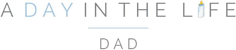 Dad Blog - A day in the life dad logo