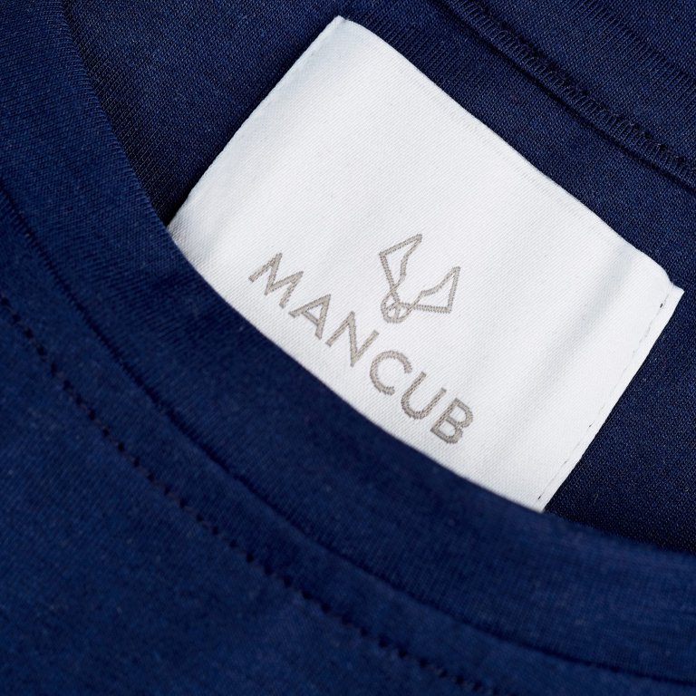 Matching Man & Cub T-shirts in Navy | MANCUB | Style Inherited