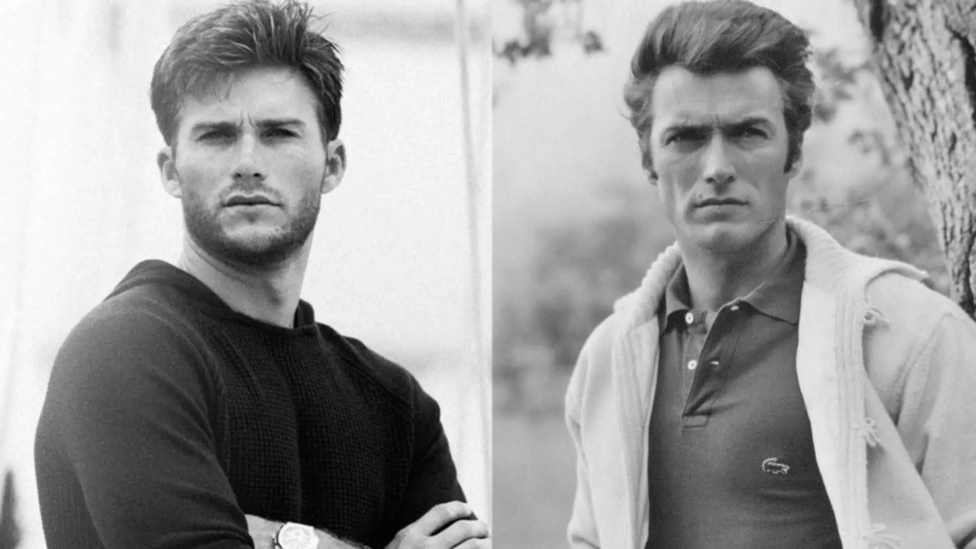 Scott, the youngest son of Clint Eastwood, is already an adult and looks like his father's twin