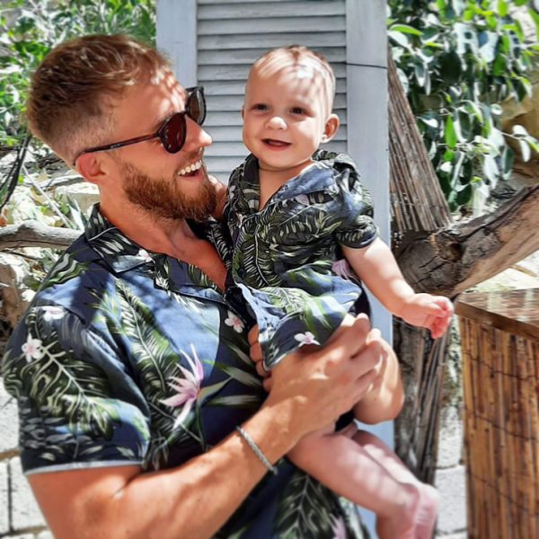 Tropical Resort Shirts matching Father & Son