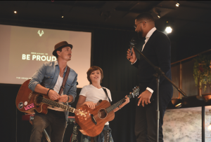 BGT's Jack and Tim performing at MANCUB launch party 2018