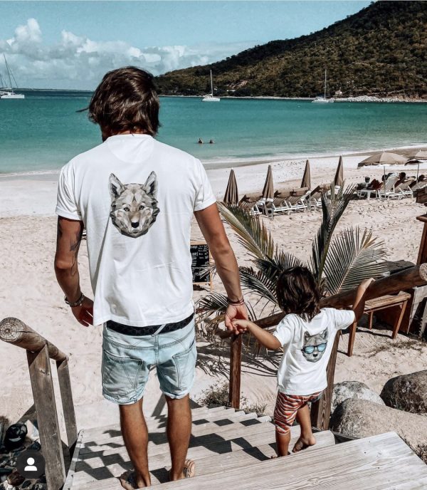 matching dad and son t-shirts for holiday