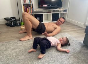 Workout with your toddler