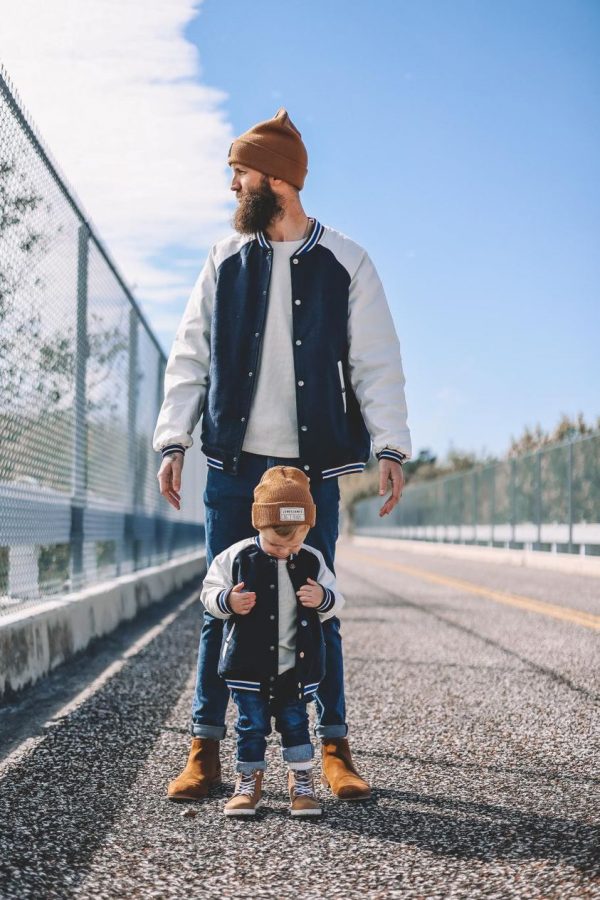 Matching Father & Son Varsity Jackets MANCUB